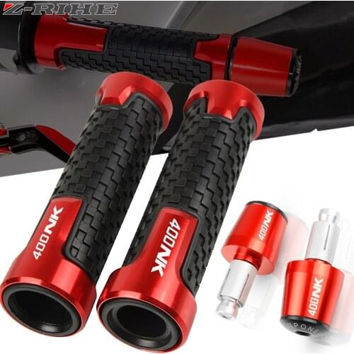 Motorcycle Accessories 7/8" Handlebar Hand Grips Handle Bar Ends Cap Plug For CFMOTO 400NK 400 NK 2016-2018 2017 Handlebar Grips