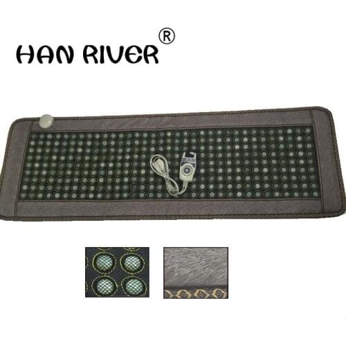 The new 2017 comfortable high quality jade cushion body massage cushion heating household sofa cushion can be adjusted 50*150CM