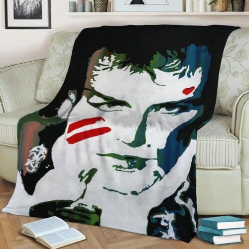 Adam Ant Prince Charming 3D Print Plush Blanket Throw On Sofa Home Decor Soft Warmth Washable Nap Blanket Dropshipping