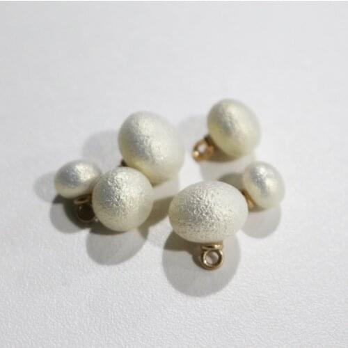 Pearl Button 8mm/10mm/12mm/Sewing Accessories for Garments/DIY Bottons Accessories workpiece for needlework 50pcs/lot