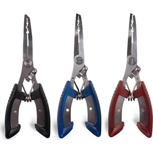 Fishing Plier Scissor Braid Line Lure Cutter Hook Remover etc. Tackle Tool Cutting Fish Use Tongs Multifunction Scissors