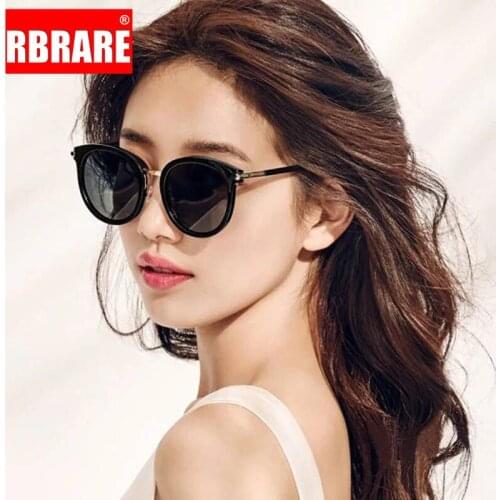 RBRARE Big Frame Round Sunglasses Women 2021 Luxury Brand Oversized Sunglasses Women Vintage Mirror Shades for Women Wholesale