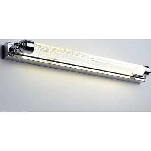 Modern Minimalist Crystal Vanity Desk Mirror Lights LED Luxury Bathroom Lamp Vanity Light Waterproof Wall Lamp Decor Lighting