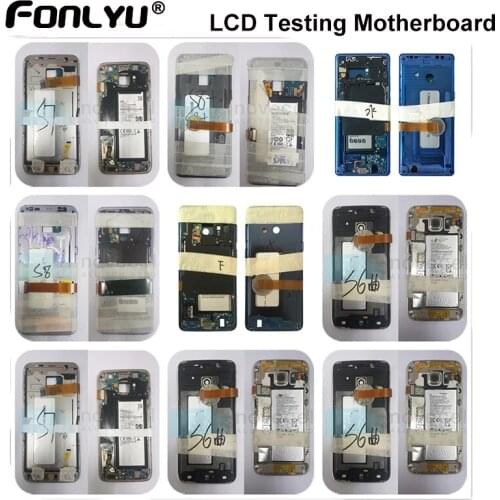 LCD Tester Motherboard Mainboard For Samsung S6 Edge S7 S8 Plus S9 Plus S10 S10E Note 8/9 10 Plus LCD Touch Screen Display Test