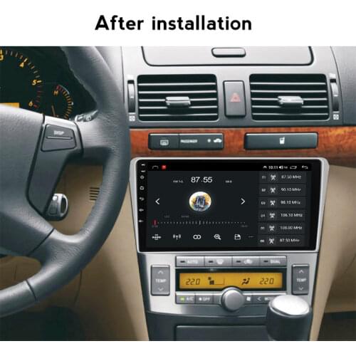 Car Radio 2DIN Android 10.0 For Toyota Avensis 2002 2008 GPS Navigation Car Multimedia Player Audio Stereo Tape Recorder 4G+WIFI