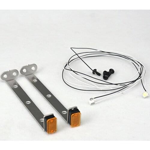 Side Marker Lights Warning Lights for 1/14 TAMIYA Tractor Truck RC Trailer DIY Model Part