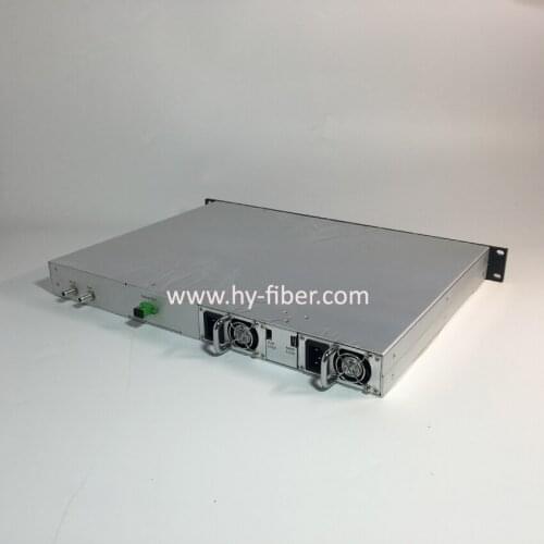 CATV 1310nm Fiber Optical Transmitter Power 6mW(7.8dBm) SC/APC Fiber Port Dual Power Supply HY-21-T13P06
