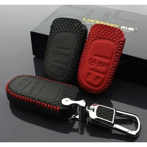 Key cover for jeep 4 button 2014 fiat Ottimo 2014 viaggio Chrysler 300c 2013 2016 Car Key bag/case wallet holder key3