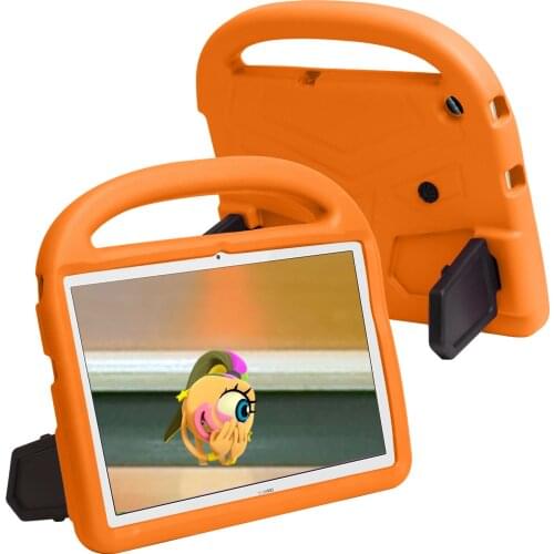 For Tablet Huawei MediaPad T5 10 Cover Case Shockproof Kids Safe Handle Stand Cover for Huawei MediaPad T5 AGS2-W09/L09/L03/W19