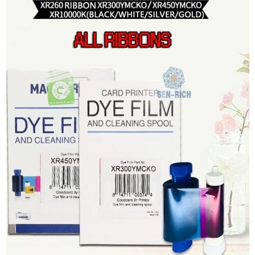 Colours/single colour Original color printer ribbon,id card printer ribbon Plastic Card Printer Ribbon