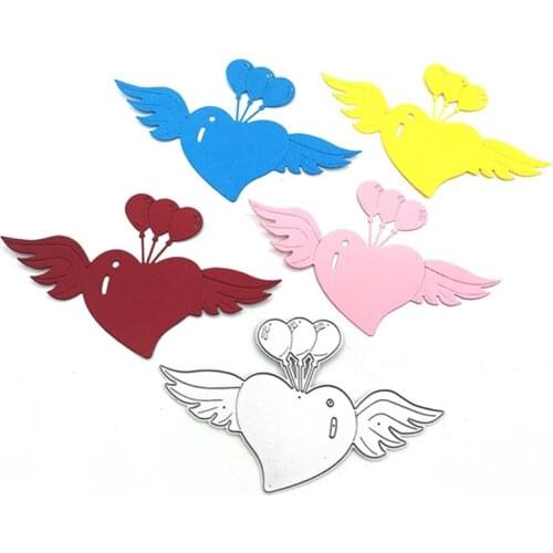 Valentines Day Elements Carbon Steel Cutting Dies DIY Scrapbooking Photo Album Embossing Paper Cards Making Stencil