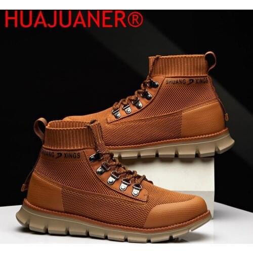 Броги мужские HUAJUANER China At AliExpress