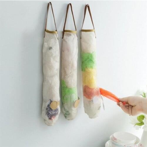 Kitchen Onion Potato Storage Bag Hangable Fruit And Vegetable Storage Mesh Bag Garlic Onion Hanging Bag Storage Bag Organizer