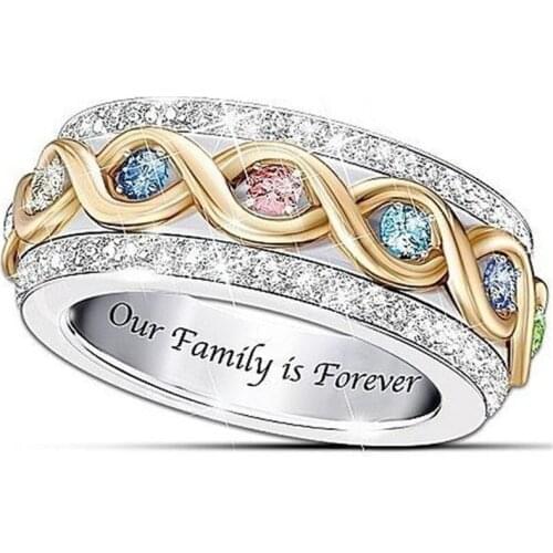 Summer Colorful ring 925 Sterling silver Bijou AAAAA Cz Stone Statement Party Wedding Band Rings for women men Family Jewelry