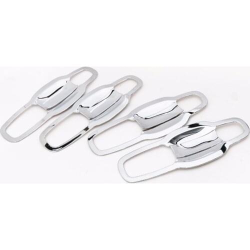 ABS Chrome Door Side Handle Cup Bowls Cover Trim For Dodge Journey 2011 2012 2013 2014 [QPA358]