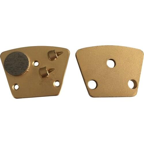 PCD 1/4 Trapezoid Blank PCD Grinding Pad Surface Preparation Concrete Floor Diamond PCD Grinding Tools 9PCS Free Shipping