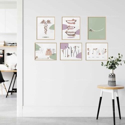 Dental anatomy, oral anatomy, dental office decoration, dentist art, dental hygienist art, dentist gift, dental assistant teeth