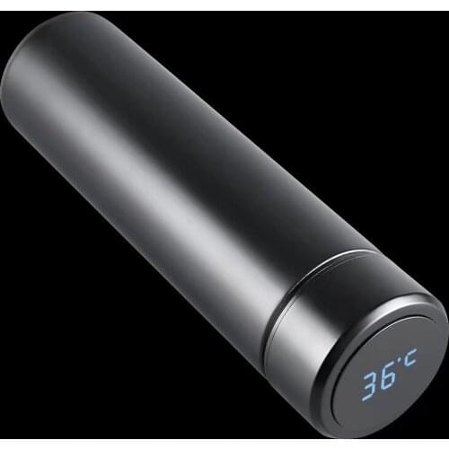 Smart temperature measuring and heat preservation cup stainless steel men and women business water cup creative gift cup