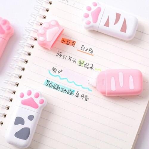 1pc Lovely Kawaii Cat Claw Cute Correction Tape Stationery Office School Supply Gift Nice Things Corrector Novel
