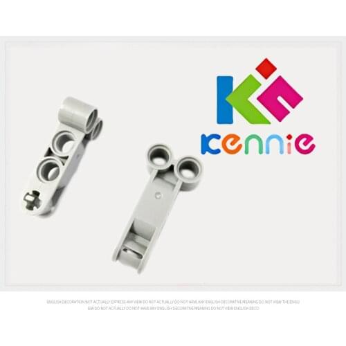 100pcs/lot Kennie DIY MOC Building Block Parts Compatible with Hi-Tech Accessories NO.98989 2x4 Bolt Connector