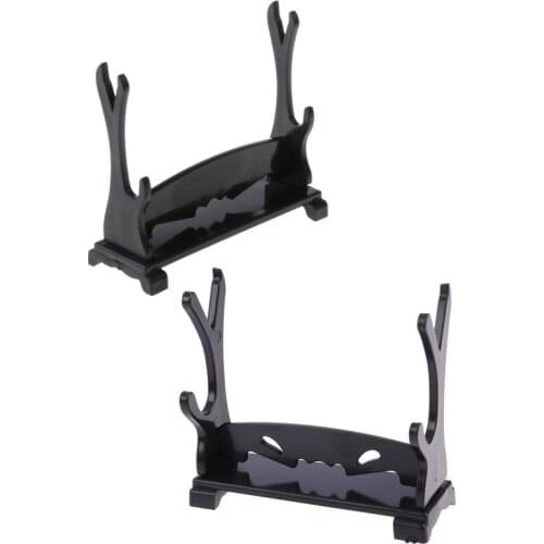 5pcs Two Tiers Holder Display Stand for Cartoon and Comic Show Sword Magic Wand