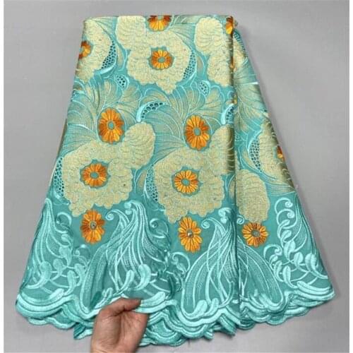 African Lace Fabric Swiss Voile Lace In Switzerland 2021High Quality Swiss Lace Fabric 100%Cotton Fabric For Wedding 5yards