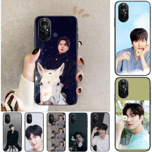 이민호 Lee MinHo Clear Phone Case For Huawei Honor 20 10 9 8A 7 5T X Pro Lite 5G Black Etui Coque Hoesjes Comic Fash design