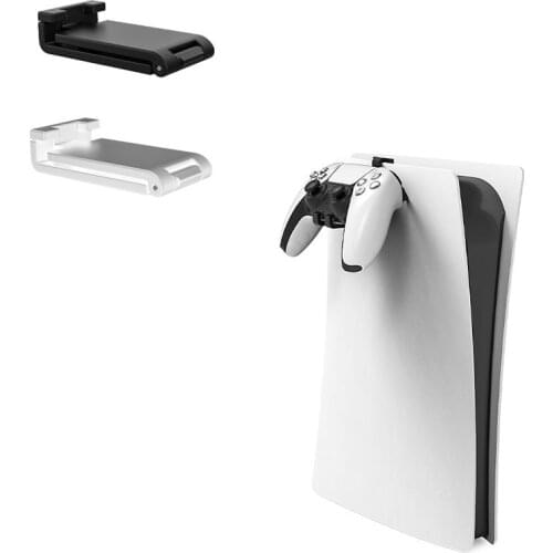 Game Controller Holder Gamepad Hanging Bracket Earphone Hanger for PS5 Side-mounted Storage Mount