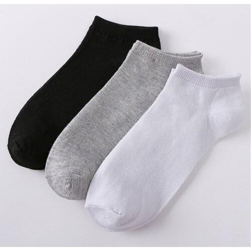 High Quality Banboo Cotton Socks Fashion Casual Men Socks Brief Invisible Slippers Male Shallow Mouth Comfortable Socks