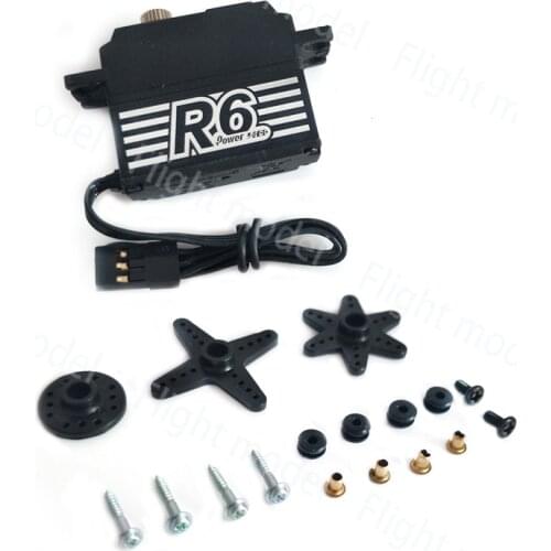 Original Power HD R6 7.5KG 7.4V Digital Servo For 1:12 Pan RC Cars On Road Airplane