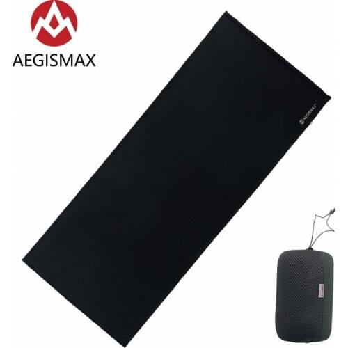 Aegismax Camping Sleeping Bag Liner Envelope Mummy Outdoor Camping Portable Single Bed Sleeping Bag Liner Lock Temperature