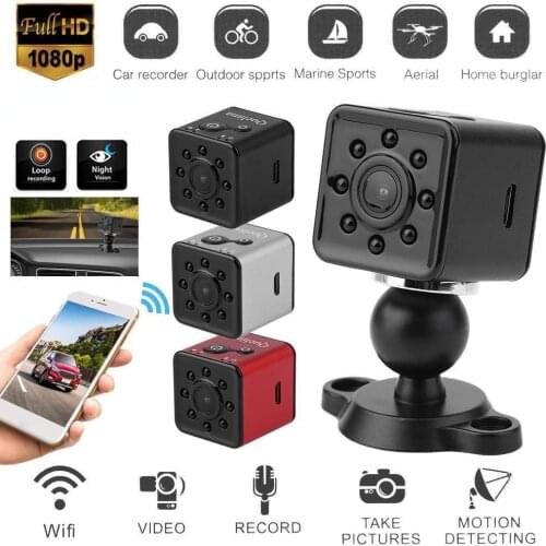 SQ13 HD 1080P Night Vision WiFi Car DVR Camera Dash Cam Mini Sports DV