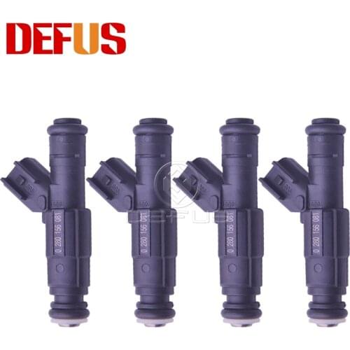 4x Fuel Injector for Marine Mercruiser V8 350 MAG 5.0L 4.3L 6.2L 885176 0280156081 Nozzle Injection Petrol Car Engine Injectors