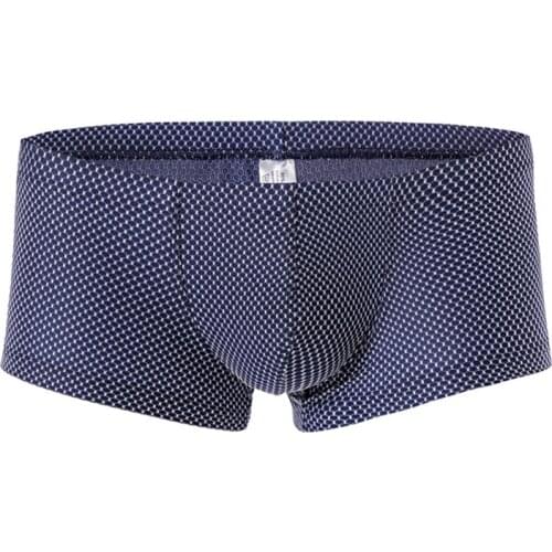 Mens Panties Male Underpants Man Breathable Low waist Shorts Boxers Underwear Slip Homme Calzoncillos