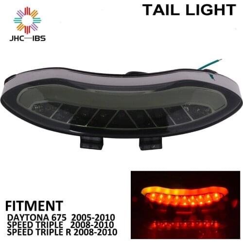 Motorcycle Rear Tail Light Turn Signals Integrated Led Light Blinker Lamp For TRIUMPH DAYTONA 675 2005-2010 SPEED TRIPLE R 08-10