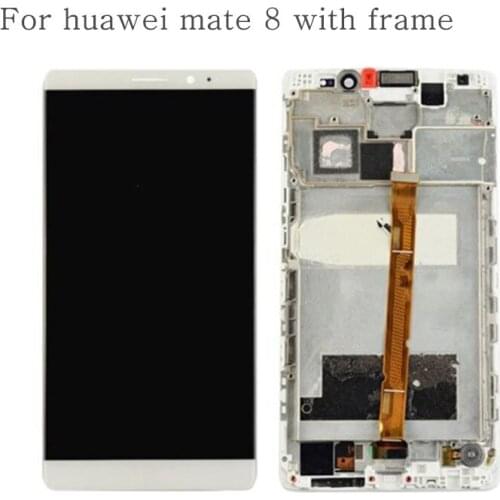 6.0 inch For Huawei Mate 8 LCD Display Touch Screen Digitizer Assembly With Frame NXT-AL10 free tools