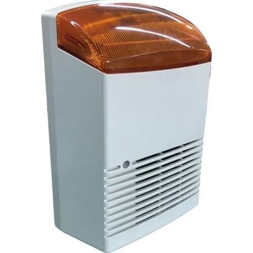 DC12V Outdoor Strobe Siren Wire Flashlight Horn Speaker Big Size 125DB