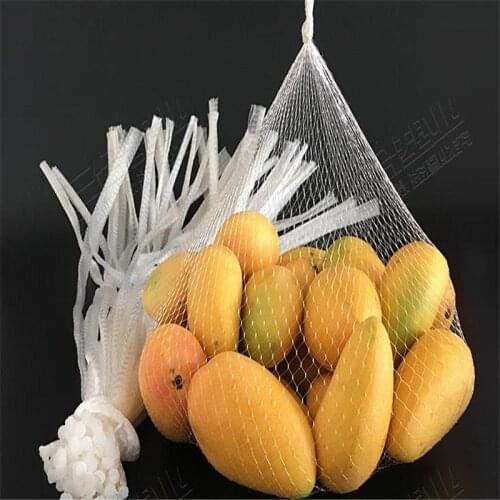 20pcs 40cm Fruit packing bag Storage bag / storage bag / shopping bag Household goods storage and collection tools Garlic net