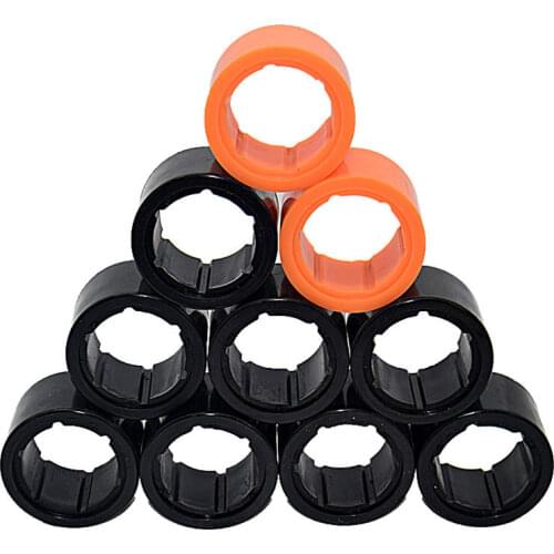 2021 New Arrival Electric Skateboard Hub Motor Tire Skin 70mm 90mm Motor Tire Skin Black Orange Replacement For Hub Motor