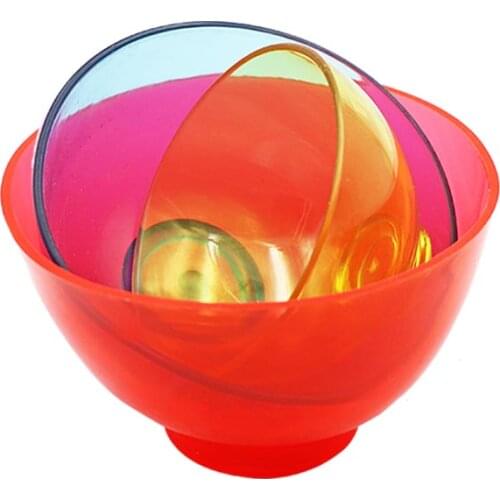 3Pcs Dental Lab Rubber Mixing Bowl Dentist Dental Medical Equipment Silicone Mixing Cup Dental Tool Color Randomly