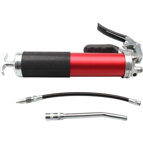 4500 PSI Heavy Duty Pistol Grip Grease Gun Manual Grease Gun Flexi Rigid Pistol Grip Auto Repair Tool Vehicles Lubrication Tools