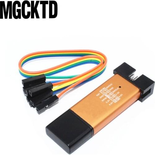 5PCS/LOT ST-Link V2 stlink mini STM8STM32 STLINK simulator download programming With Cover