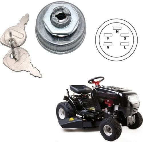 Ignition Starter Switch Key For Scag,Simplicity,Stiga,Sears,Toro,Troy-Bilt,Viking,Weet Wood