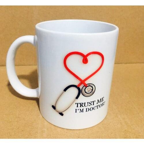 Trust Me I Am Doctor Mug 11oz Creative Ceramic Tea Milk Cup Medical Staff Gift Coffee Mug Dropshipping