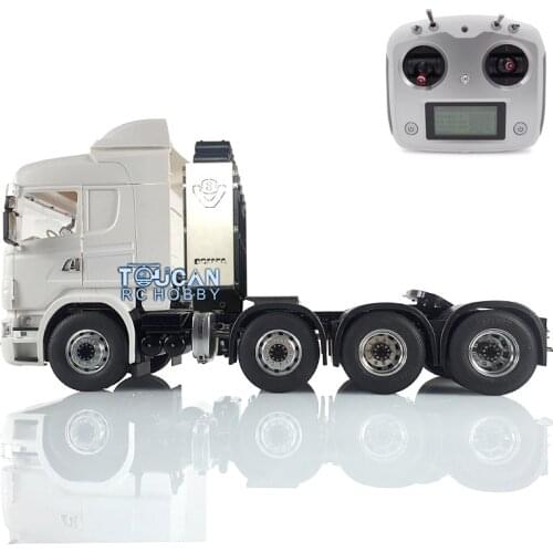 LESU 1/14 Metal Chassis DIY Hercul Sca Cab RC Tractor Truck Motor i6S ESC THZH0304-SMT2