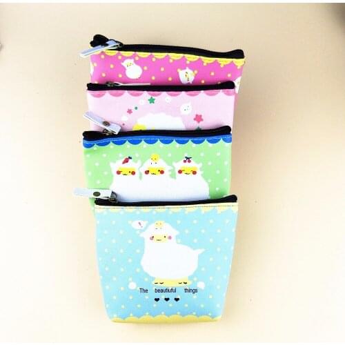 M178 Cute Cartoon Small Sheep Coin Purse Wallet Card Bag Girl Women Student Gift Wholesale
