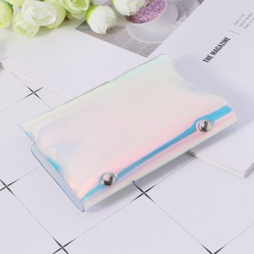 Fashion 36 Cards Hologram ID Credit Card Holder Pocket Case Purse Wallet 20CA