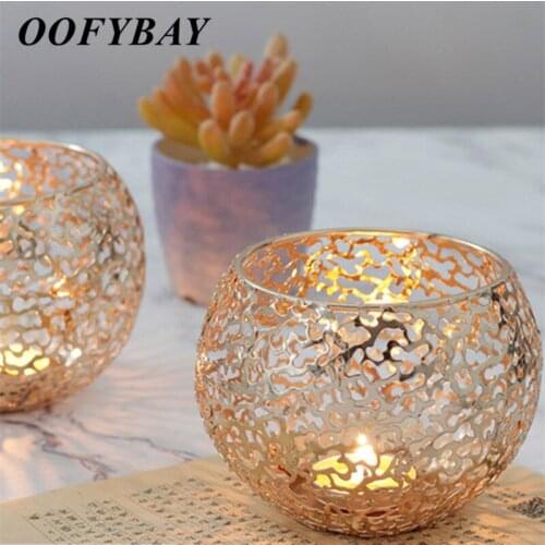OOFYBAY Decorative Candlesticks Lanterns