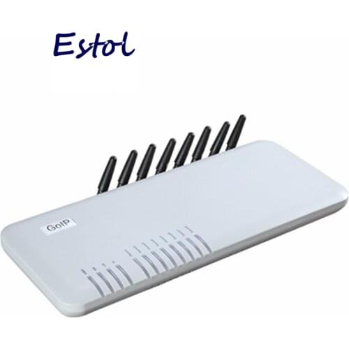 Original DBL GoIP 8 ports gsm gateway/voip sip gateway/IP GSM Gateway/GoIP8 VoIP 8 Channels support SIP/H.323 for IP PBX server