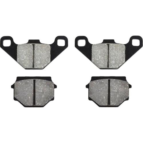 Motorcycle Front and Rear Brake Pads for KAWASAKI KX125 KX 125 1986